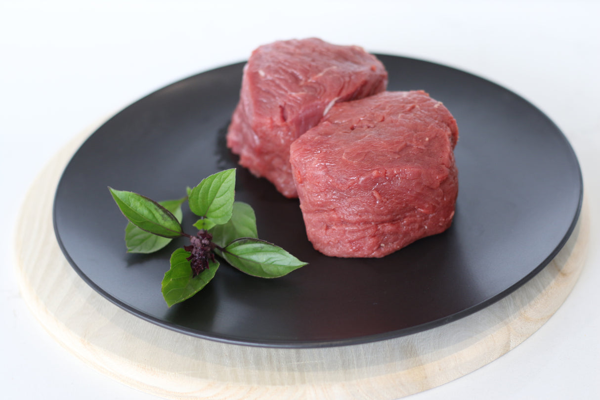 Organic Grass Fed Eye Fillet - 2 x 200g Steak - $13 per Steak