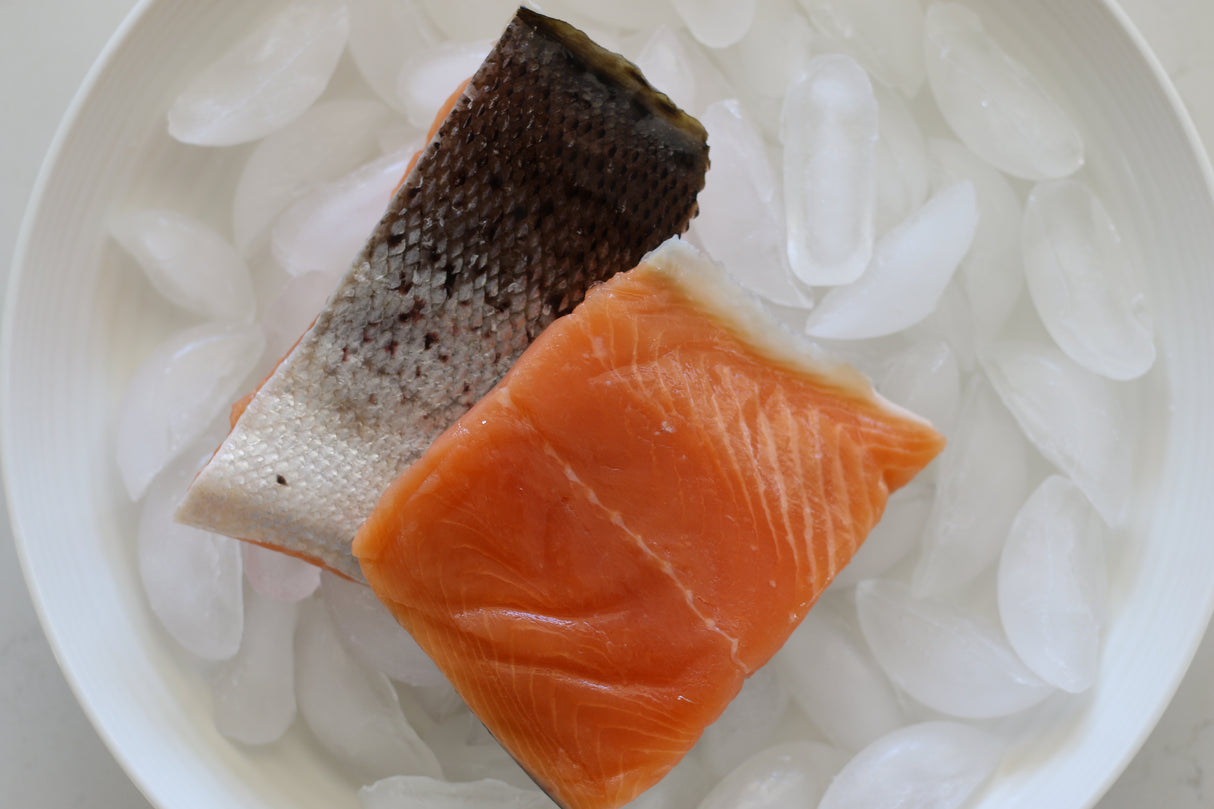 Tasmania Salmon - 4 x 200g Skin On Fillets - $26 for 800g