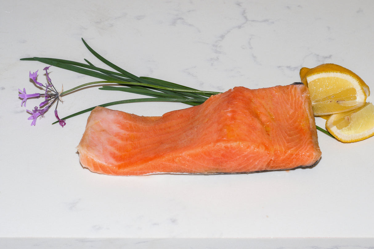 Tasmania Salmon Skin Off - 2 x 400g packs - $22.40 for 800g